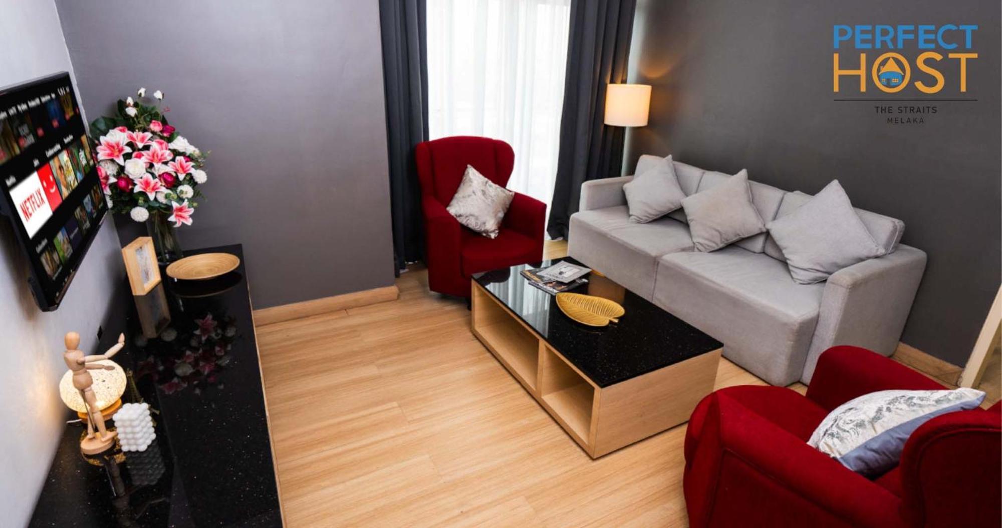 The Straits Melaka By Perfect Host Aparthotel Luaran gambar