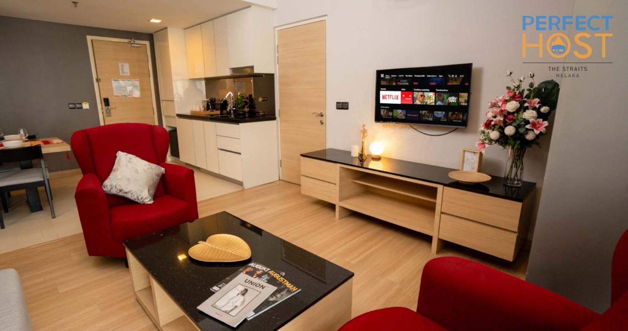 The Straits Melaka By Perfect Host Aparthotel Luaran gambar