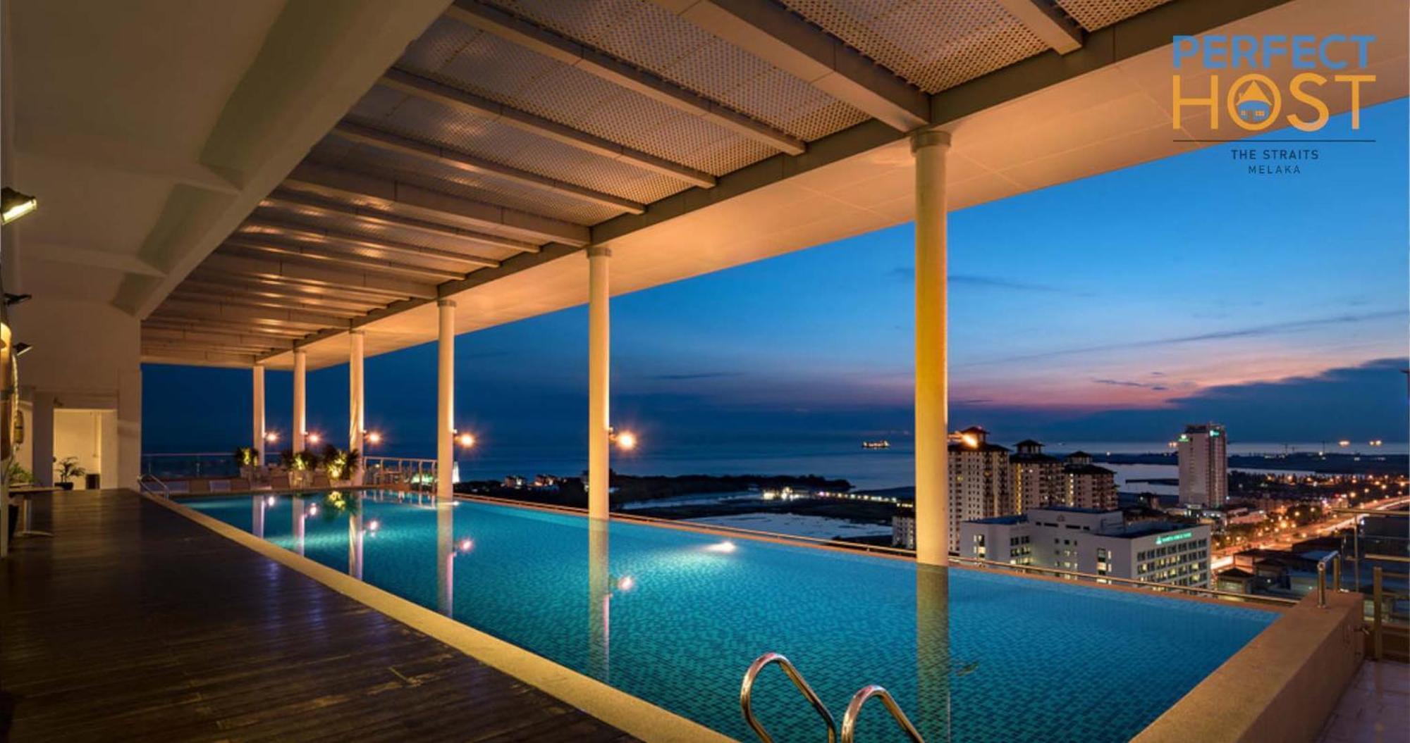 The Straits Melaka By Perfect Host Aparthotel Luaran gambar