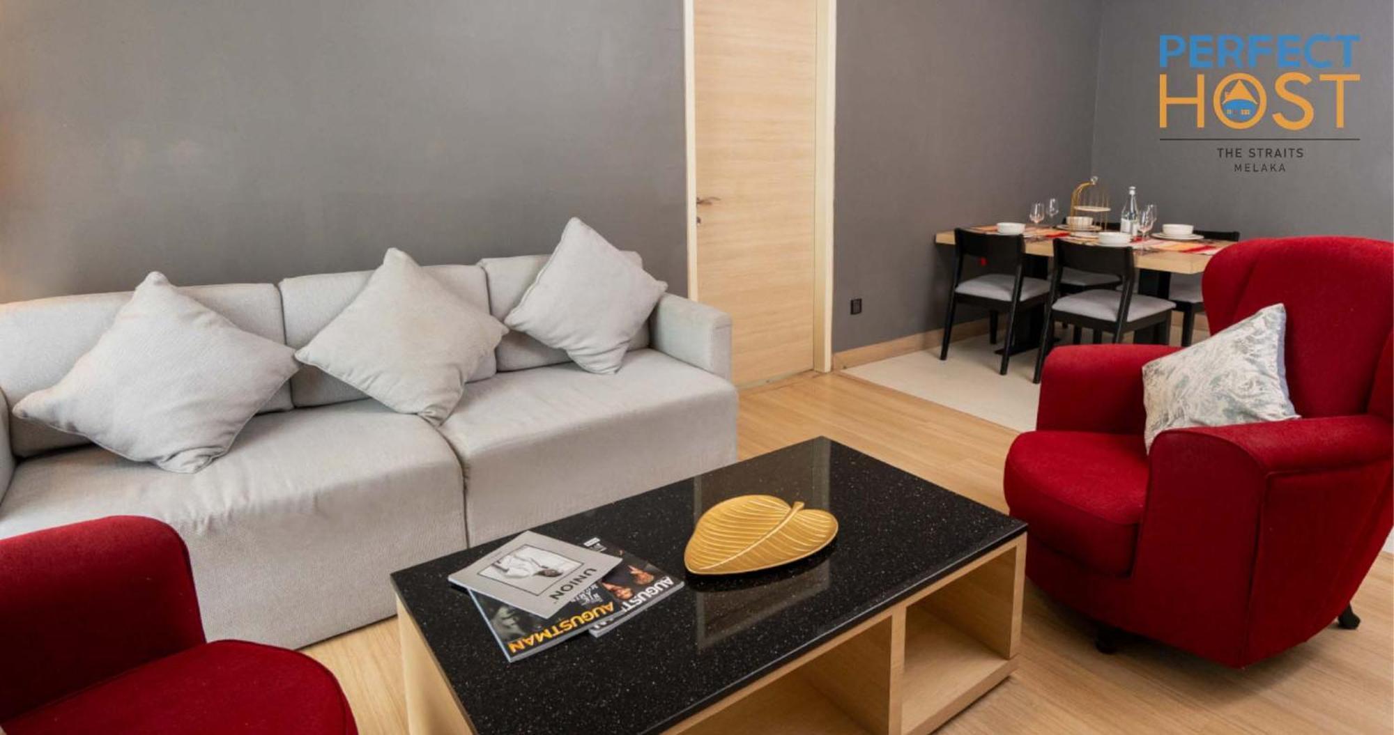 The Straits Melaka By Perfect Host Aparthotel Luaran gambar