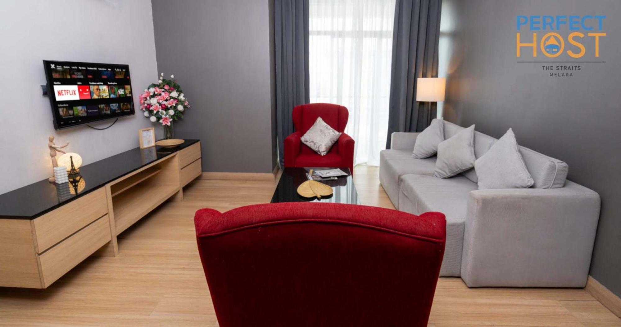 The Straits Melaka By Perfect Host Aparthotel Luaran gambar
