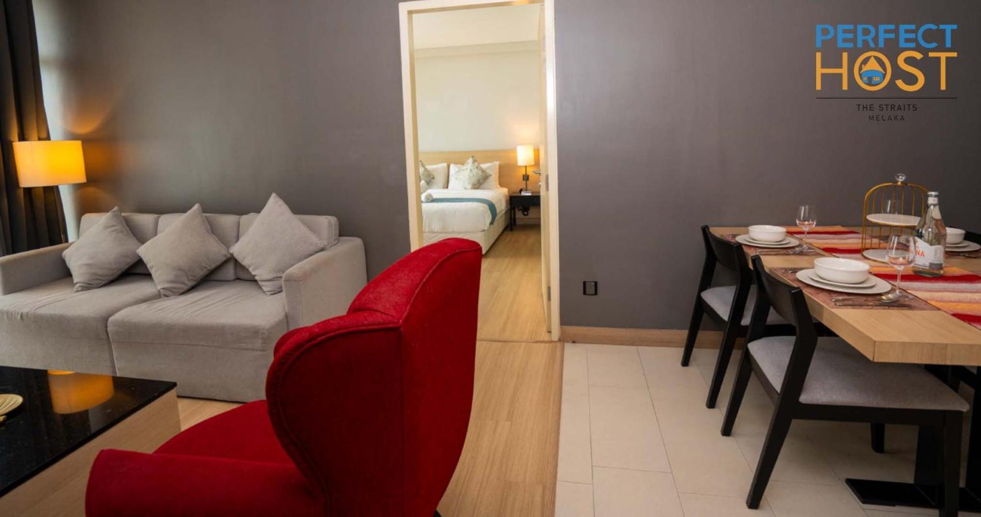 The Straits Melaka By Perfect Host Aparthotel Luaran gambar